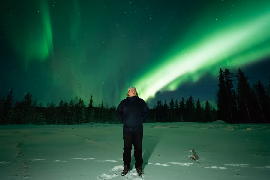 Jani, Esploratore dell'aurora di Lapland Explorers