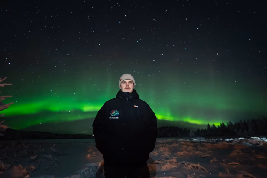 Aarne, Coluna da aurora da Lapland Explorers