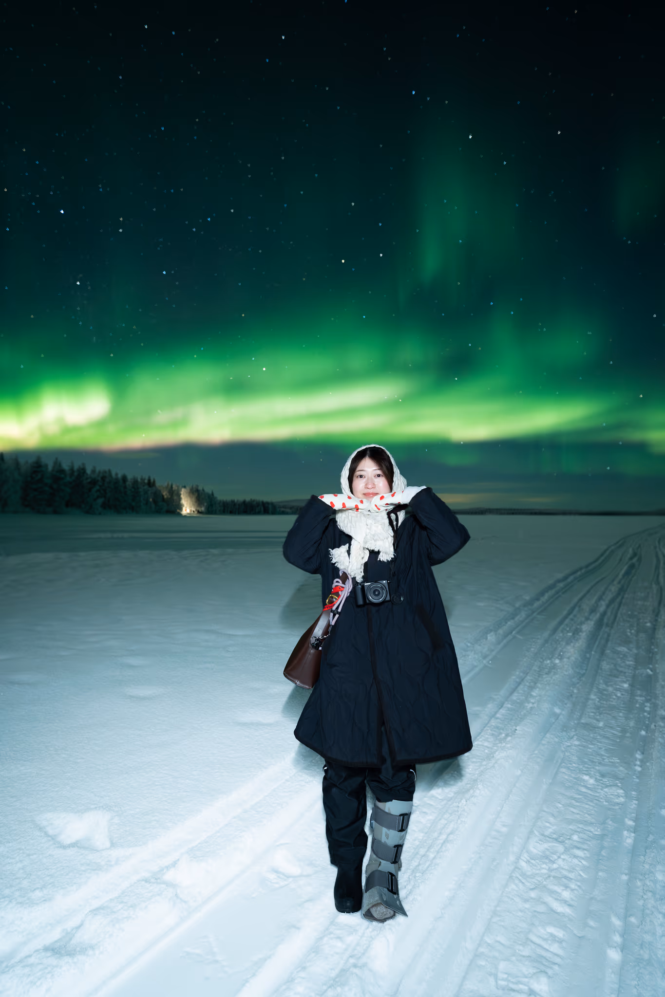 Lapland Explorersの実際のオーロラ写真