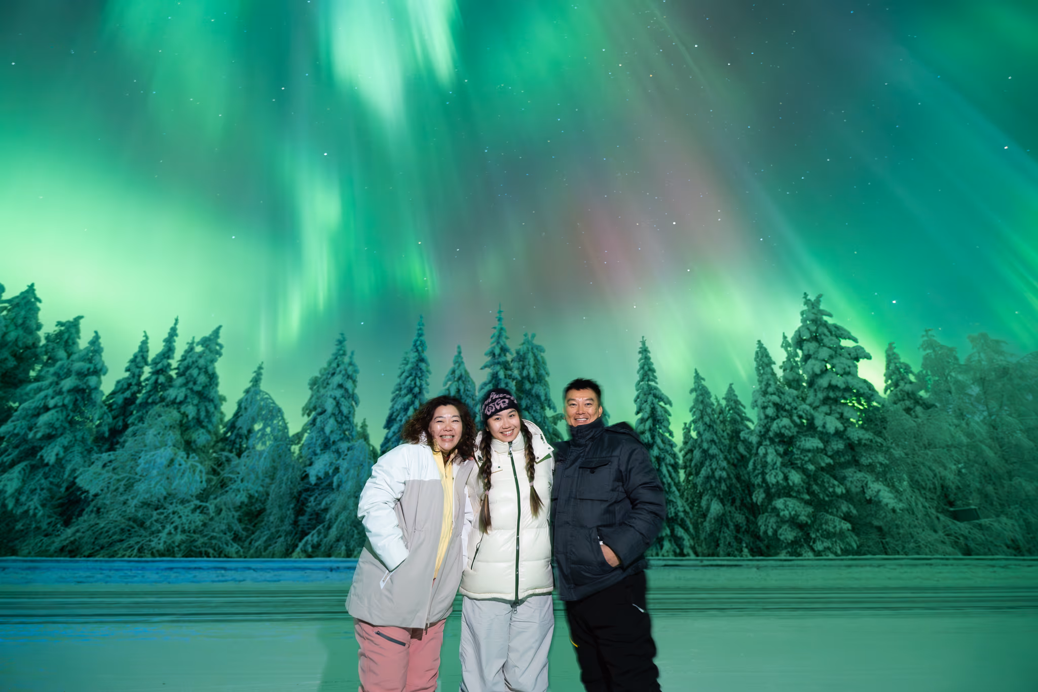 Lapland Explorers 实际极光行程照片