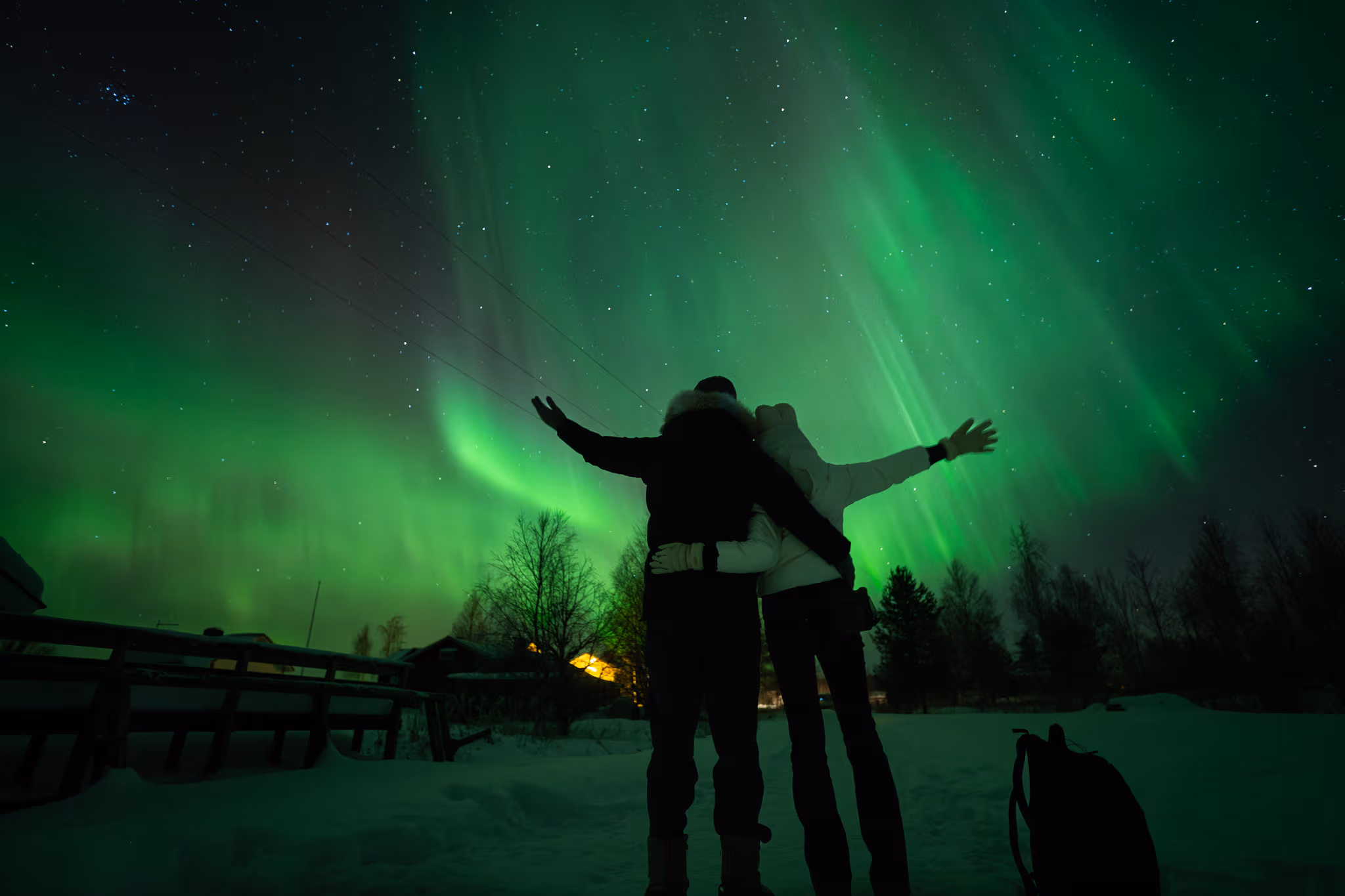 Lapland Explorers 实际极光行程照片