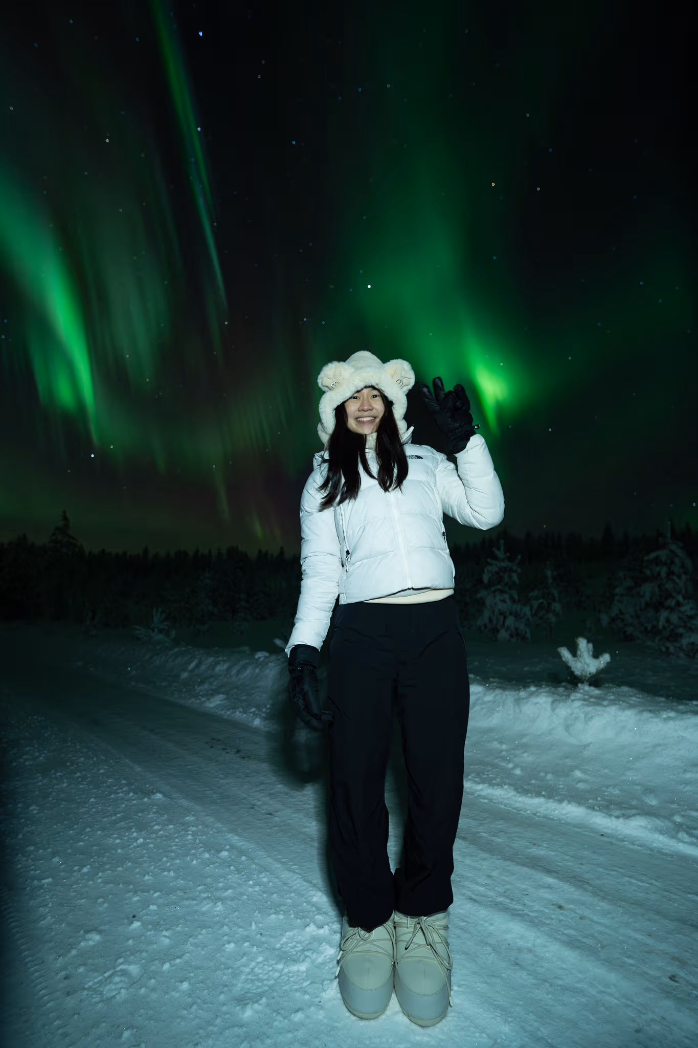 Lapland Explorers 实际极光行程照片