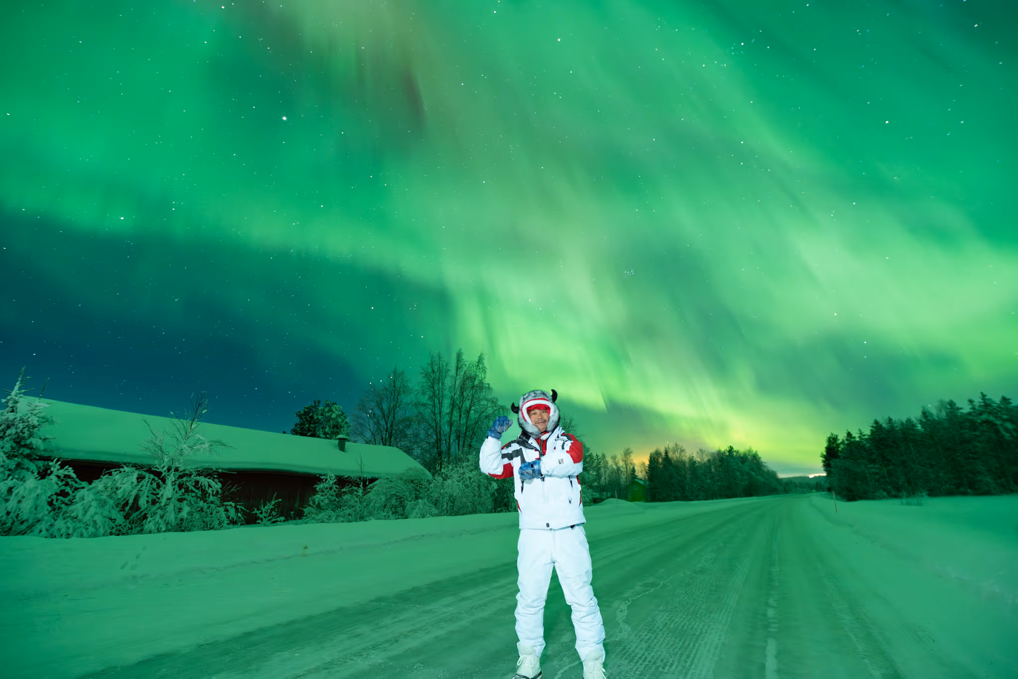 Lapland Explorers 实际极光行程照片