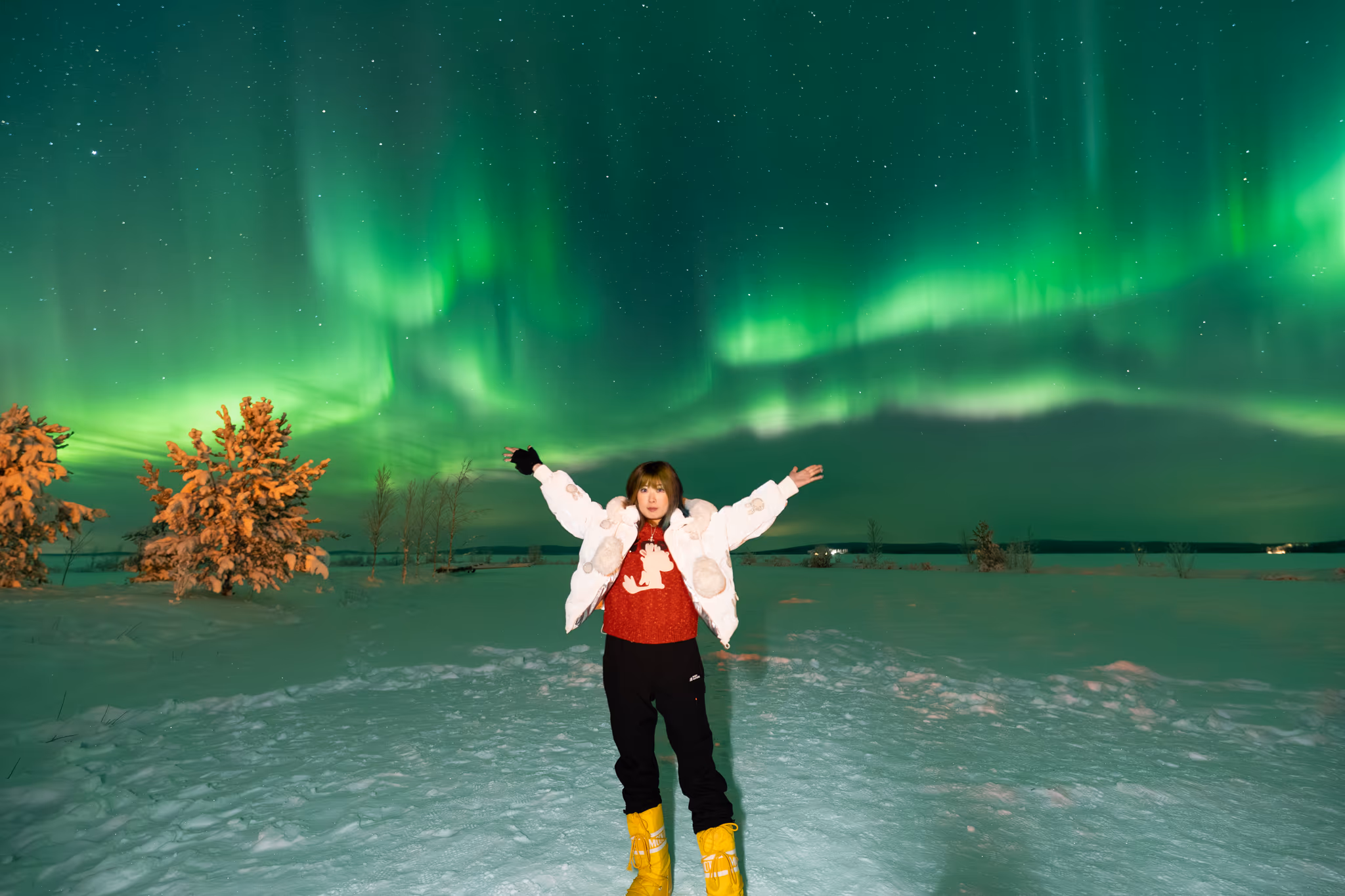 Lapland Explorers 实际极光行程照片