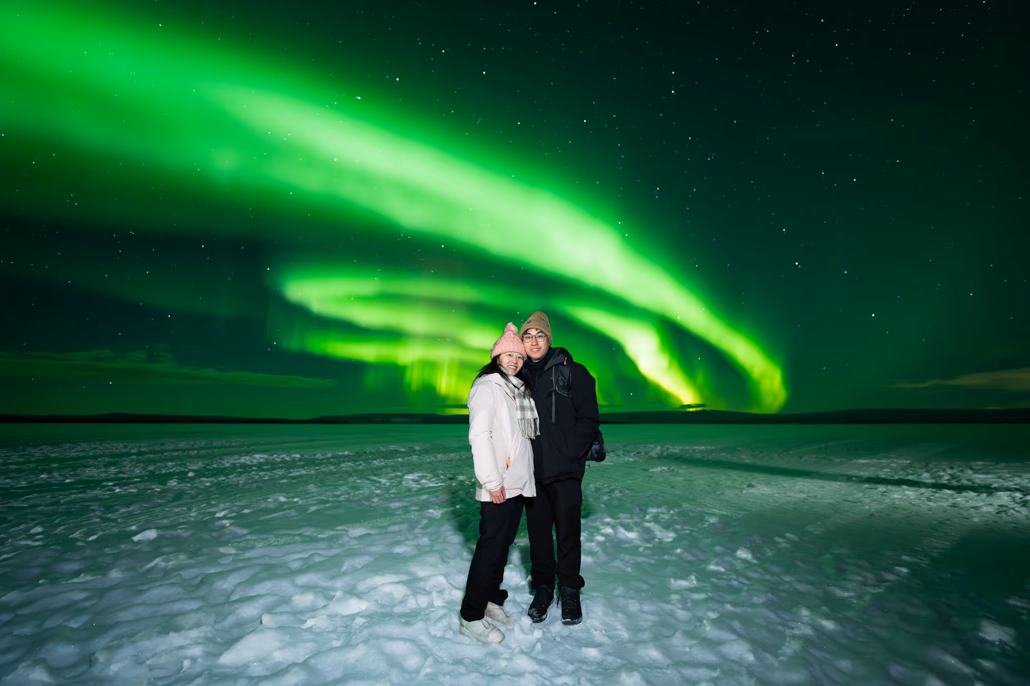 Lapland Explorers 实际极光行程照片