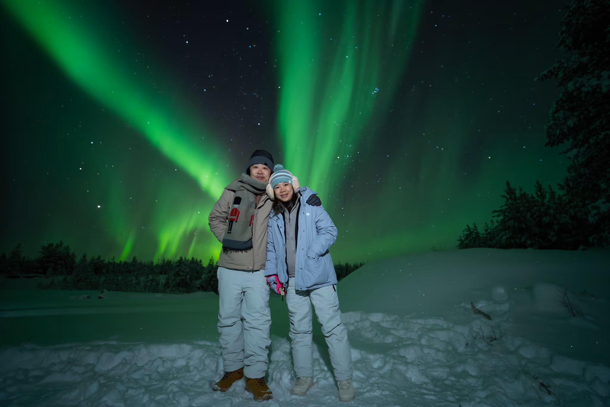 Lapland Explorers 實際極光行程照片